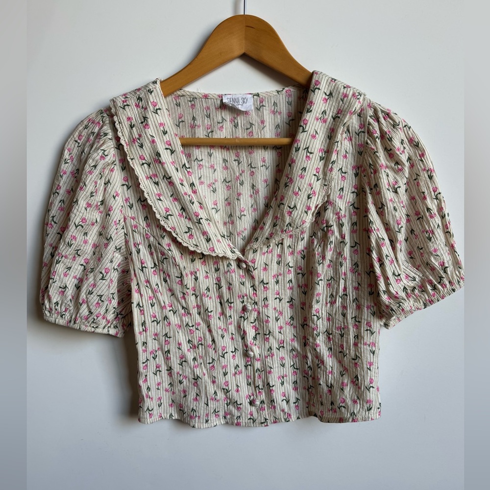 Floral blouse